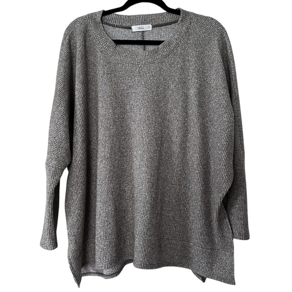 Shop Talulah Knit Oversized Dolman Sleeve Top in Tan size Small - Picture 1 of 11